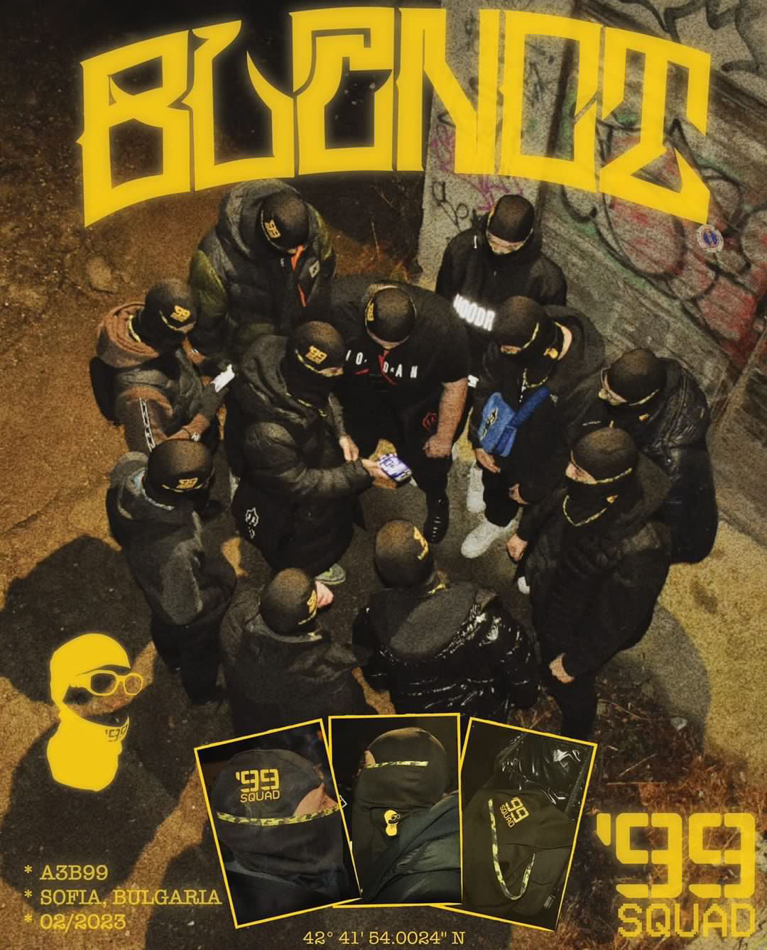Album #A3B99 + '99SQUAD MASK