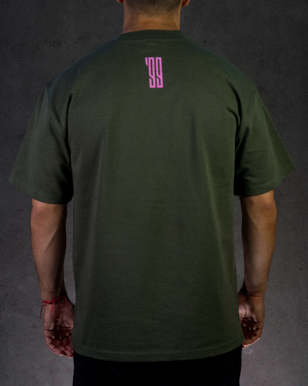 BLZNCT "NO RISK NO STORY" TEE GREEN/PINK