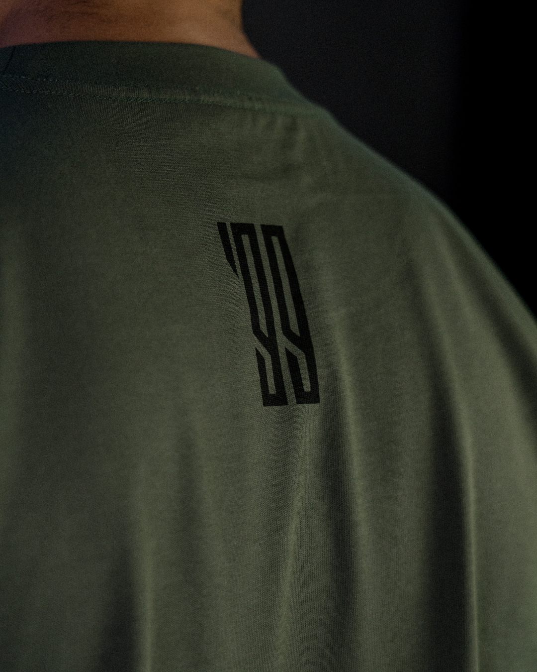 BLZNCT "NO RISK NO STORY" TEE GREEN/BLACK