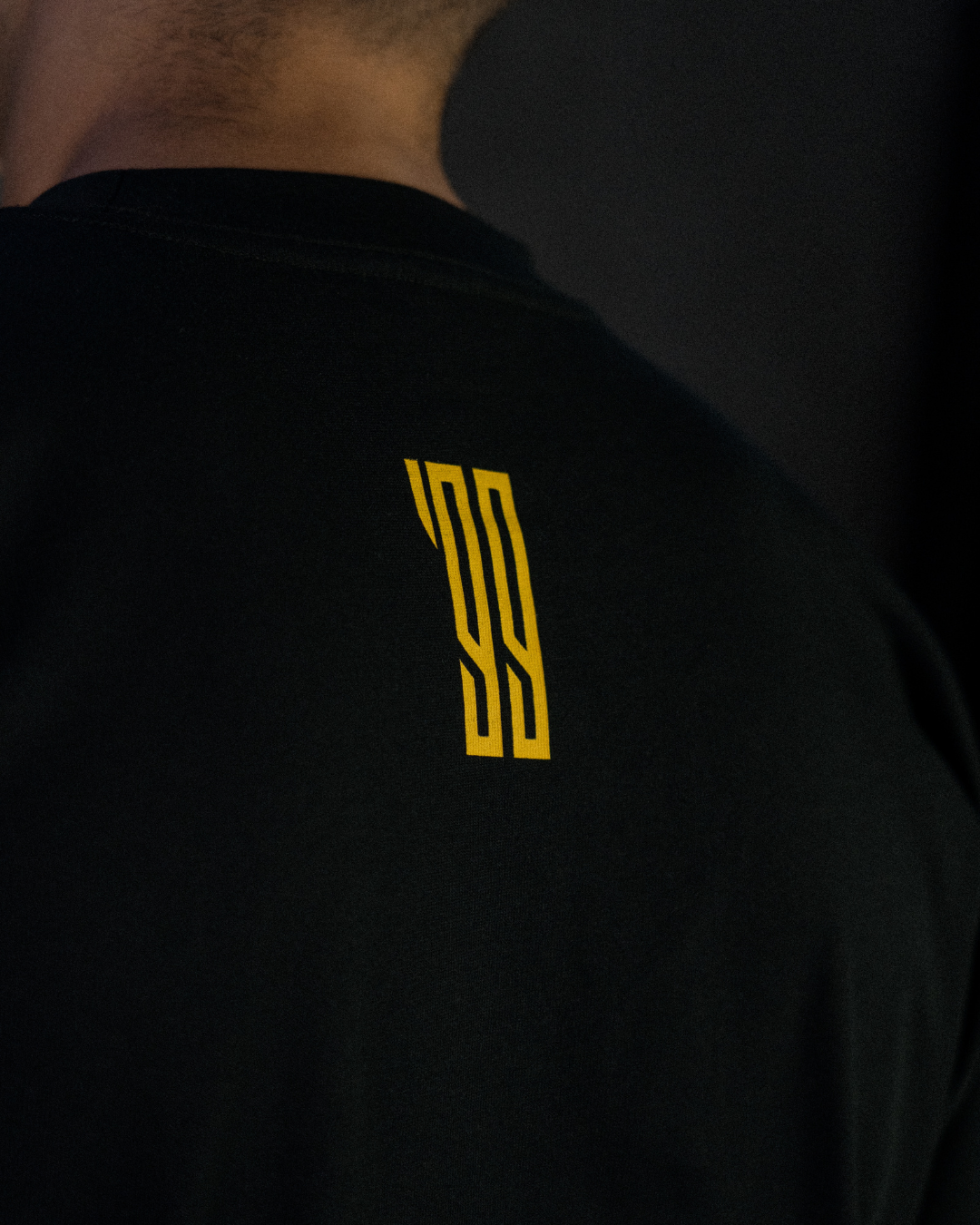 BLZNCT "NO RISK NO STORY" TEE BLACK/YELLOW