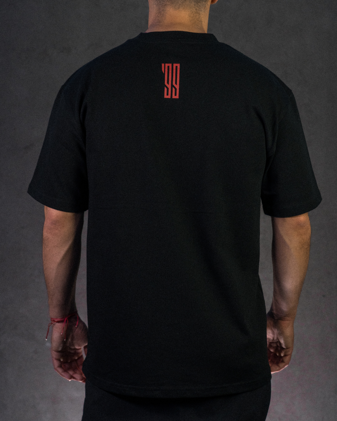 BLZNCT "NO RISK NO STORY" TEE BLACK/RED