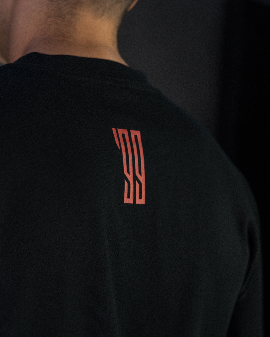 BLZNCT "NO RISK NO STORY" TEE BLACK/RED