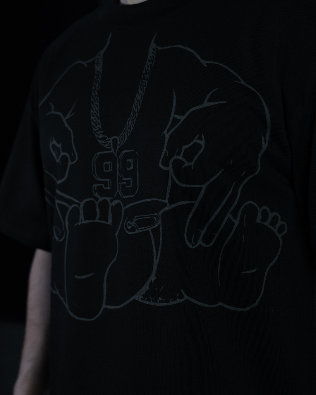 BLZNCT "99 SINCE 99" TEE BLACK/GREY